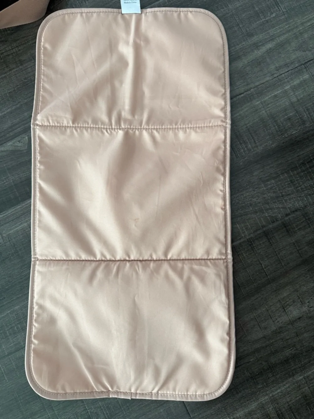 Happbrand Quilted Puffer Diaper Bag in Blush Pink